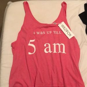 BRAND NEW WITH TAGS WILDFOX TANK